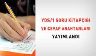 YDS temel soru kitapçığı ve cevap anahtarı yayımlandı