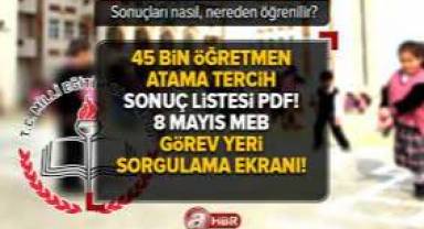 45 bin öğretmen ataması yapıldı