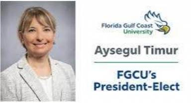 Florida Gulf Coast Üniversitesi'nin yeni rektörü Ayşegül Timur