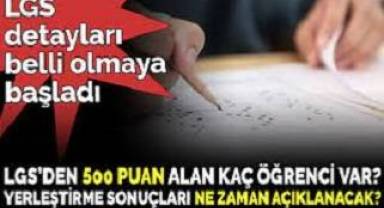 2023 LGS Kapsamındaki Merkezi Sınav Sonuçları Açıklandı