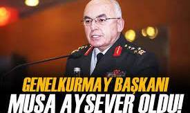 Genelkurmay Başkanı Musa Avsever oldu
