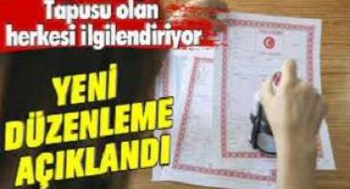 Tapusu olan herkesi ilgilendiriyor