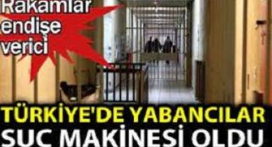 Türkiye'de yabancılar suç makinası oldu. Rakamlar endişe verici