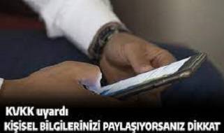 KVKK uyardı: Kişisel bilgileri paylaşırken bunlara dikkat!