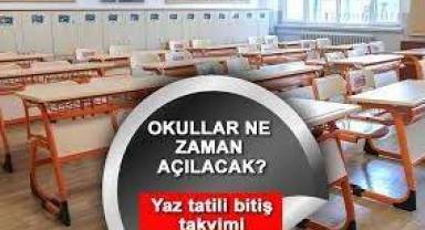 MEB OKULLARIN AÇILMA TAKVİMİ 2023-2024 | Okullar ne zaman açılacak, yaz tatilinin bitmesine kaç gün var?