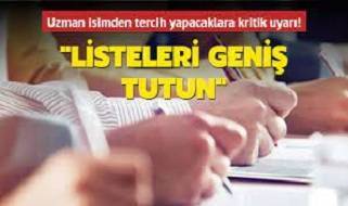 YKS tercihlerinde uzmanından 'iş olanaklarına göre tercih yapmayın' uyarısı: Üniversite tercih işlemleri başlıyor