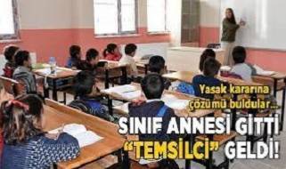 Bakanlığın kararına rağmen uygulama devam ediyor: Sınıf annesi sınıf temsilcisi oldu