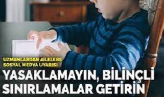 Uzmanlardan ailelere sosyal medya uyarısı: Yasaklamayın, bilinçli sınırlamalar getirin