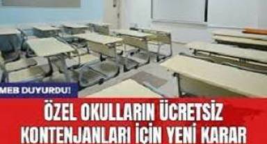 Milli Eğitim Bakanlığı şehit, gazi yakını ve koruma altına alınan çocukları ile ilgili özel okul kararı
