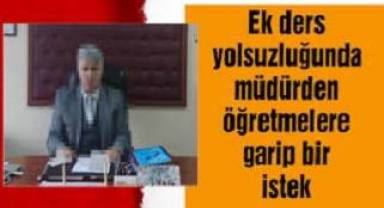 ,Ek ders yolsuzluğunda müdürden öğretmenlere akılalmaz teklif: Oğlum borsada kaybetti, emekli olana kadar şikayetçi olmayın