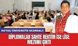 Hayali üniversite skandalı! Eğitim ücreti 2 ila 4 bin euro arası
