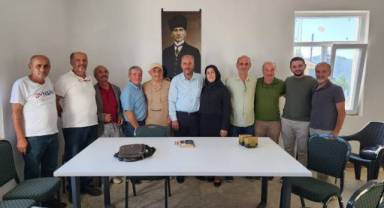 Başarılı ve Sevilen Sendikacı Kamu-Sen Trabzon İl Başkanı C. Dilberden Eski Sendika Başkanlarına Ziyaret 