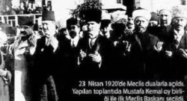 Türk Milliyetçilerinin Kurtuluş hareketini resmileştirdiği tarih 23 Nisan 1920'dir. Kutlu olsun