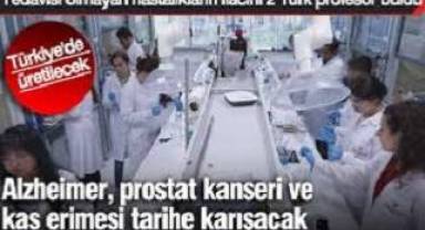 Alzheimer, prostat kanseri ve kas erimesi tarihe karışacak! Tedavisi olmayan hastalıkların ilacını 2 Türk profesör buldu