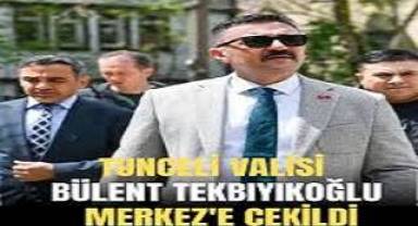 PKK'lıların anılmasına izin vermeyen vali merkeze çekildi
