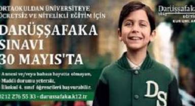 Tam burslu kolej eğitimi için Darüşşafaka giriş sınavı başvuruları sürüyor