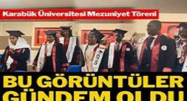 Adres Karabük: Mezuniyet görüntüleri gündem oldu!