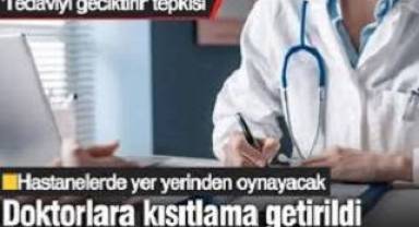 Hastanelerde yer yerinden oynayacak!