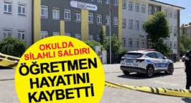 Konya'da ortaokulda dehşet! Öğretmen öldürüldü
