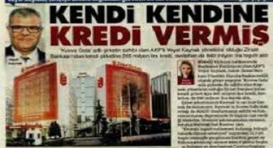 AKP'li Eski Bakan, yönettiği bankadan 265 milyon kredi aldı