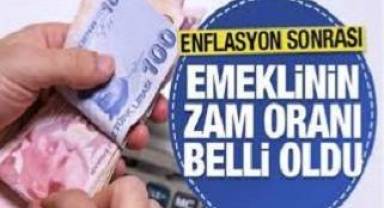 Emekli ve memur zammı belli oldu