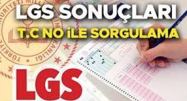 LGS 2025 sonuçları açıklandı