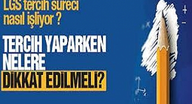 LGS tercihi yaparken dikkat