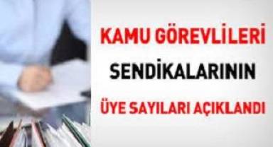 Memur Sendikalarına Ait Güncel Üye Sayıları Açıklandı Yazdır