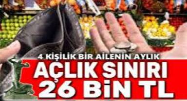 Öğretici: Açlık Sınırı 26.115 TL, Yoksulluk Sınırı 85.066 TL Olmuşken Refah Payı Şarttır!