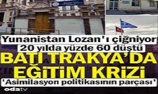 Batı Trakya'da Türklerin eğitim hakkı engeleniyor.