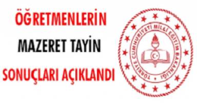 Öğretmenlerin mazerete bağlı il dışı atama sonuçları açıklandı!