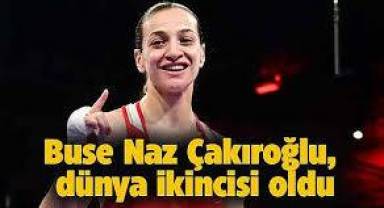 Buse Naz Çakıroğlu, dünya ikincisi