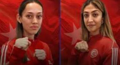 Tekvandoda büyük başarı: Emine Göğebakan ve Nafia Kuş Aydın dünya şampiyonu!