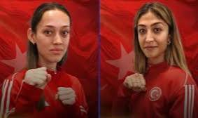 Tekvandoda büyük başarı: Emine Göğebakan ve Nafia Kuş Aydın dünya şampiyonu!
