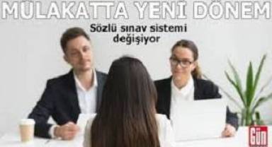 Kamuda mülakat uygulaması daraltılıyor: Sözlü sınav sadece zorunlu hallerde yapılacak