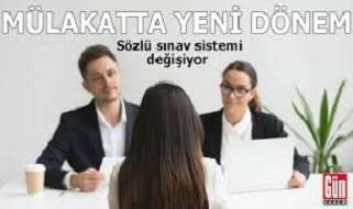 Kamuda mülakat uygulaması daraltılıyor: Sözlü sınav sadece zorunlu hallerde yapılacak