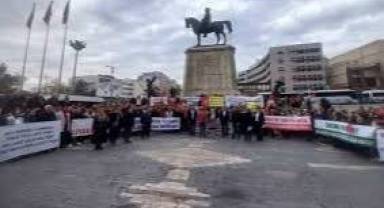Liyakat kurbanı öğretmenler eylemde