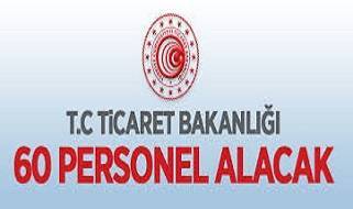 Ticaret Bakanlığı 60 uzman yardımcısı alacak