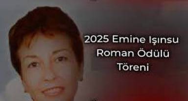 Emine IŞINSU Roman Ödülü Töreni