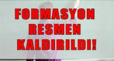 MEB pedagojik formasyonu resmen kaldırdı