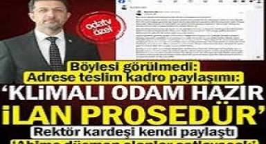 Pes artık! Üniversitede kadro benim için hazırlandı, ilan sadece prosedür!