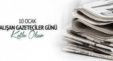 Çalışan Gazeteciler Günü Kutlu Olsun 