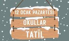 İstanbul’da yarın okullar tatil edildi