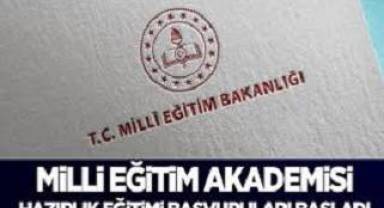 Milli Eğitim Akademisi'nde hazırlık eğitimi başvuruları başladı