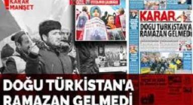 Doğu Türkistan'a Ramazan gelmedi