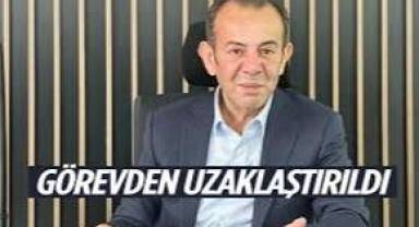 Bolu Belediye Başkanı Tanju Özcan görevden uzaklaştırıldı