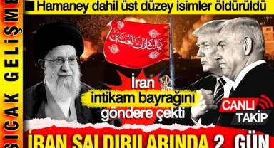 İran Dini Lideri Hamaney, genel kurmay başkanı ve savunma bakanı öldürüldü
