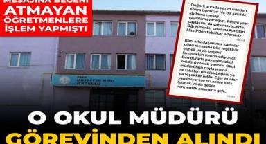 Kadın öğretmenlere emoji soruşturması başlatmıştı! Okul müdürü görevden alındı
