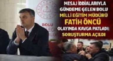 2. Mesajcı İl Milli Eğitim Müdürü İddiası