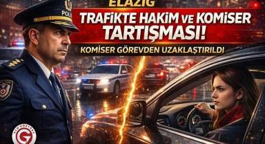 Komiser, trafikte hakimle tartışmanın bedelini ağır ödedi! Hakimler uçtan muaf mı!